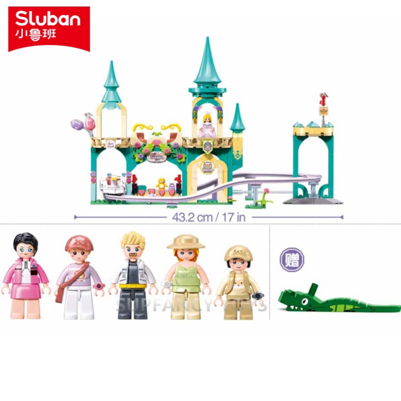 Kids Education Park - Sluban 448 peças sonho princesa mundo