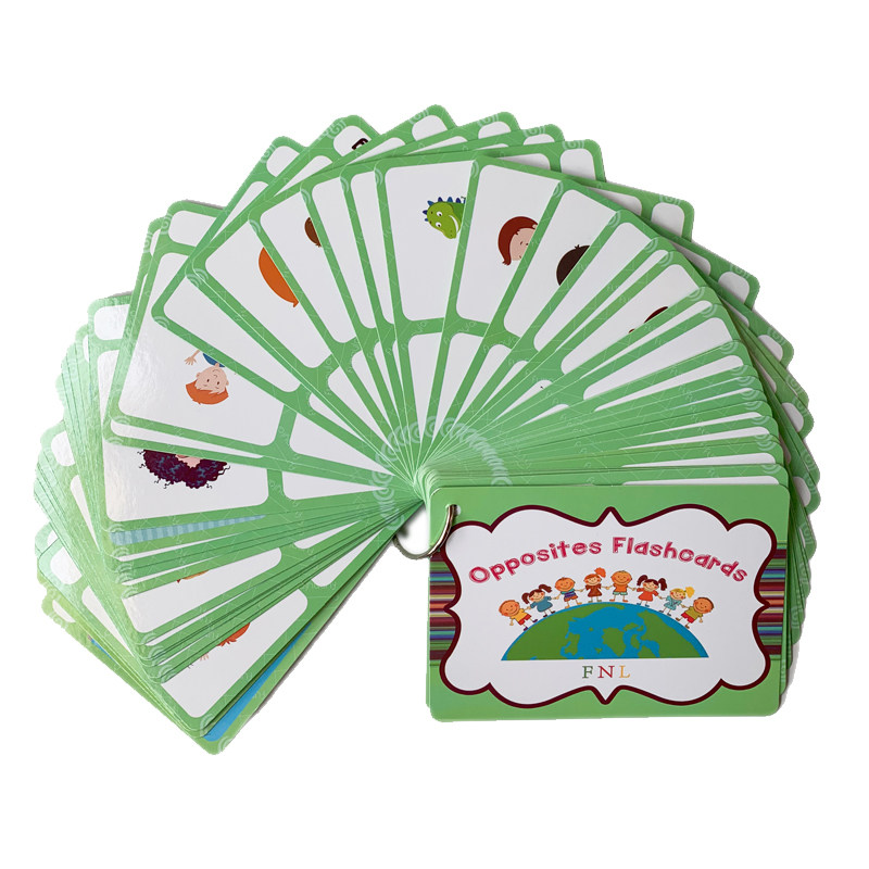 Kids Education Toys - 100 Cartões de Vocabulário em Inglês