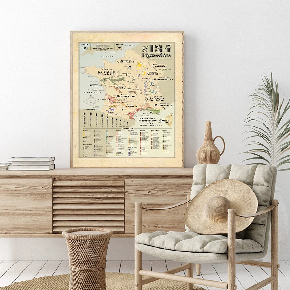 School Kids Education Quotes - Mapa retrô europa cidade videiras mapa
