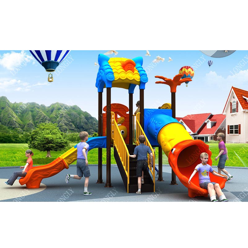 Kids Education Park - Escorregador Infantil Comercial de Plástico Educacional