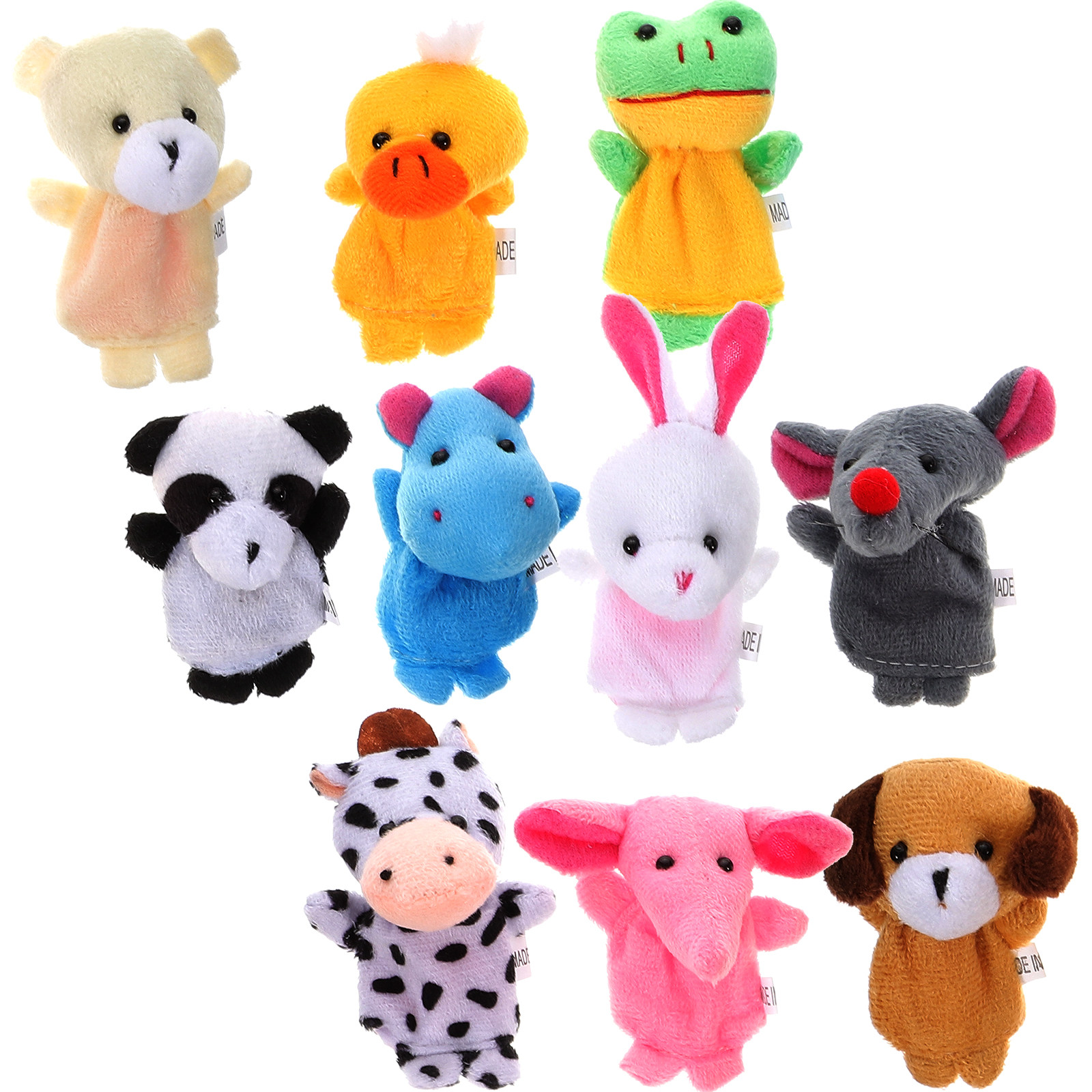 Kids Education Story - Conjunto de fantoches de dedo com