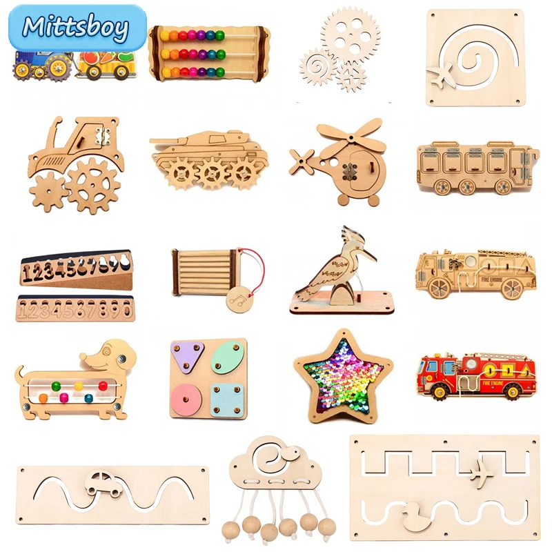 Kids Education Usa - Diy ocupado placa montessori ar quente