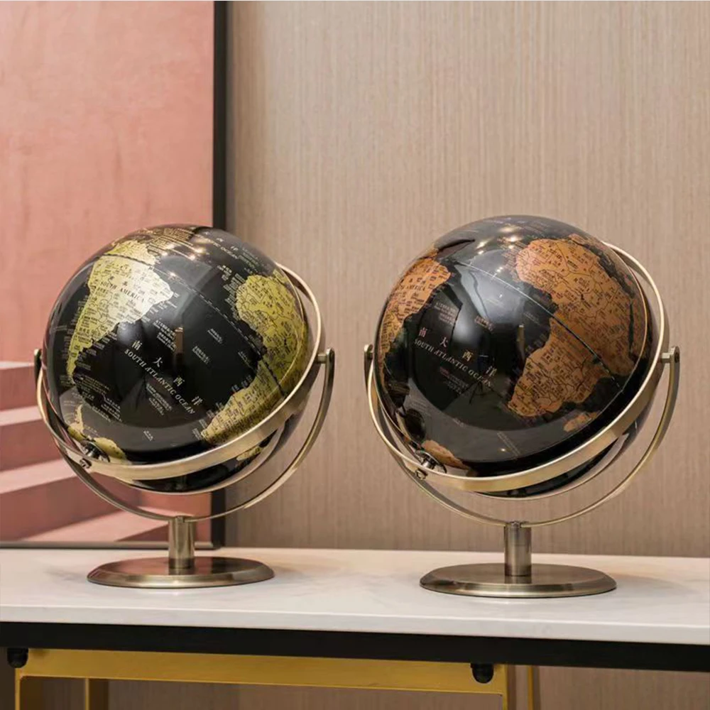 Educational Globe For Kids - Acessórios de decoração para casa retro