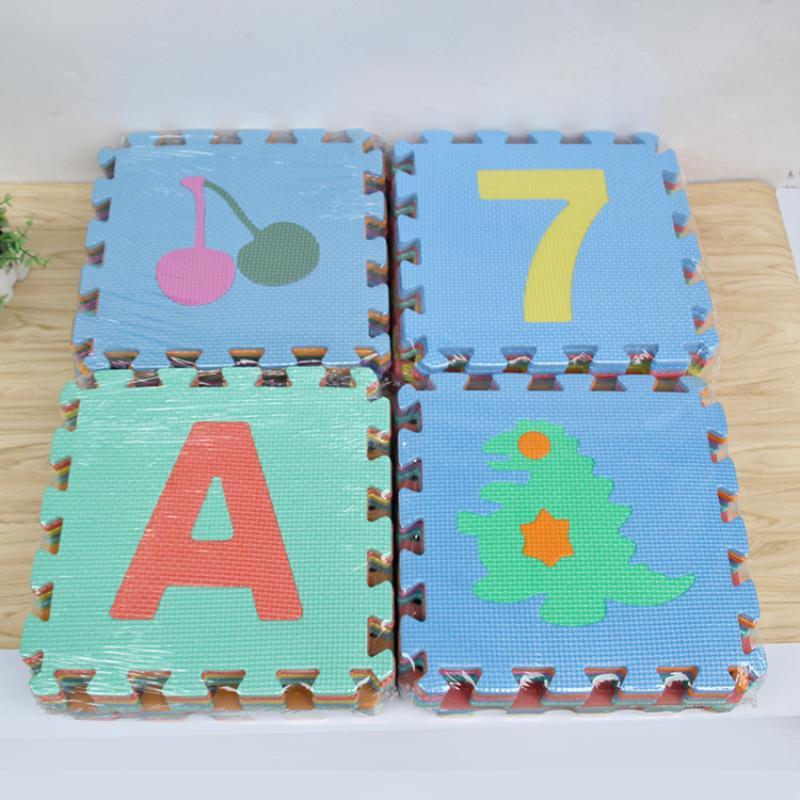 Kids Education Alphabet Numbers - Tapete de Atividades Educacional em Espuma