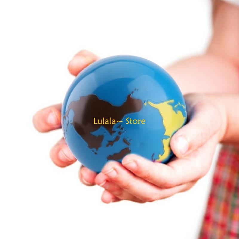 Educational Globe For Kids - Y4QA Montessori Geografia Material Globo Peças