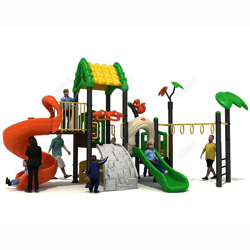 Kids Education Park - Novo Design de Escorregador de Plástico