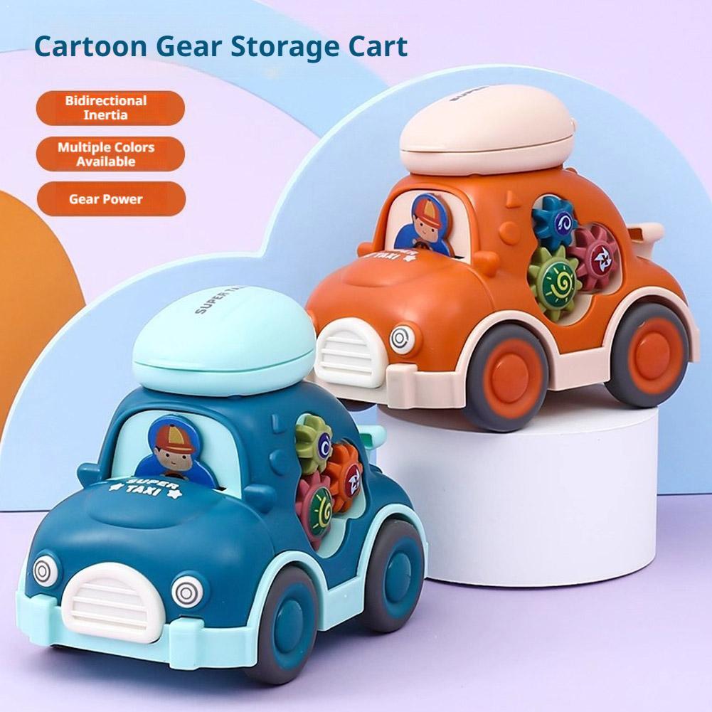 Kids Education Toys - Carrinho de Brinquedo Miniatura de Desenho