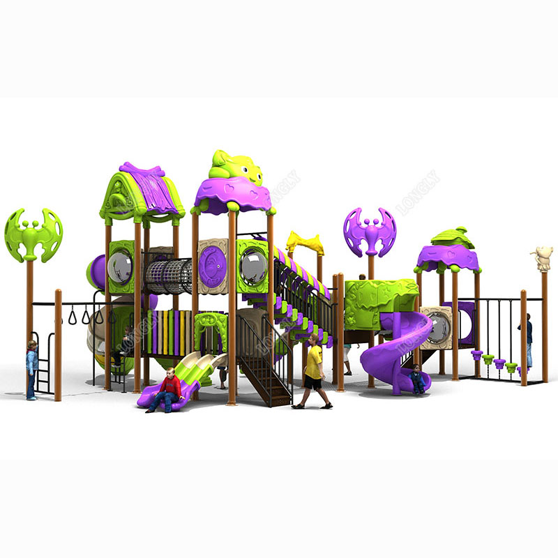 Kids Education Park - Novo Escorregador de Plástico para Playground
