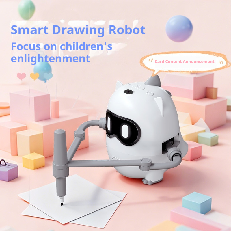 Kids Education Toys - Robô Dinossauro Inteligente Genérico para Desenho,