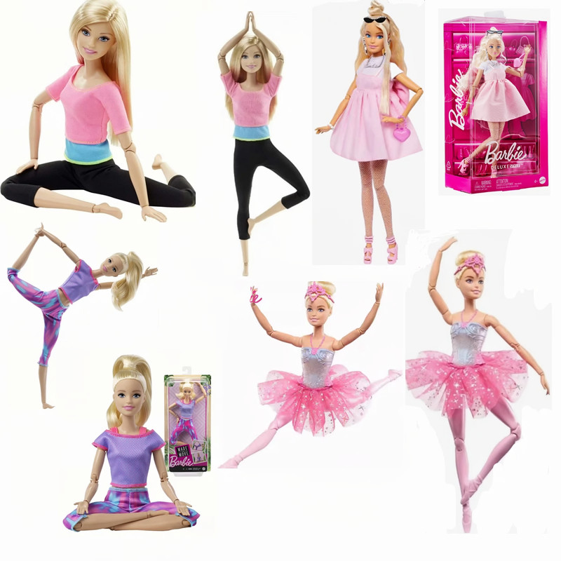 Kids Education Product - Boneca Barbie autêntica com poses de