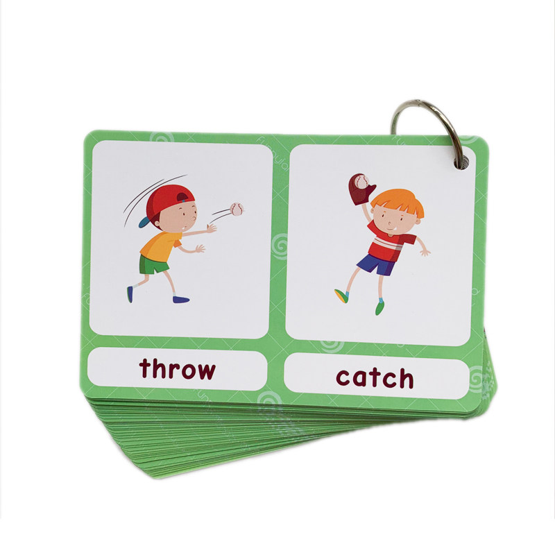 100 Cartões de Vocabulário em  - Kids Education Toys avaliação e preço