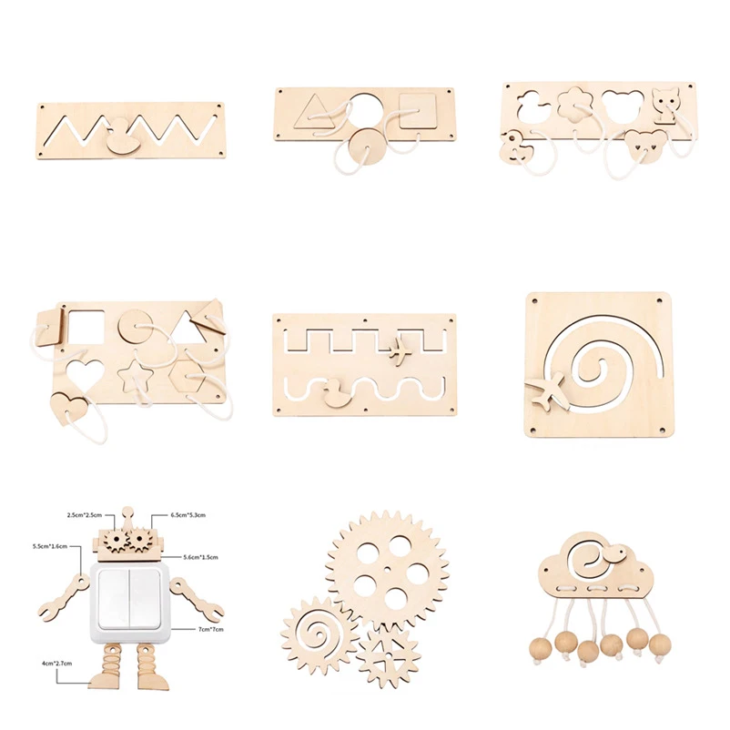 Montessori Busy Board for Chil - Kids Education Usa avaliação e preço