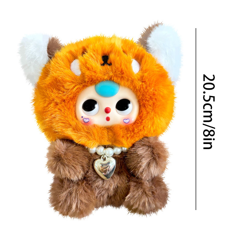 12/23cm bonito couro-face doll - Online Educational Games For Kids avaliação e preço