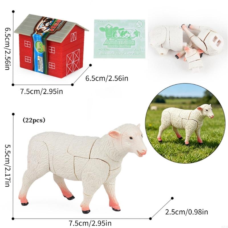 4d animal quebra-cabeça constr - Kids Education Usa avaliação e preço