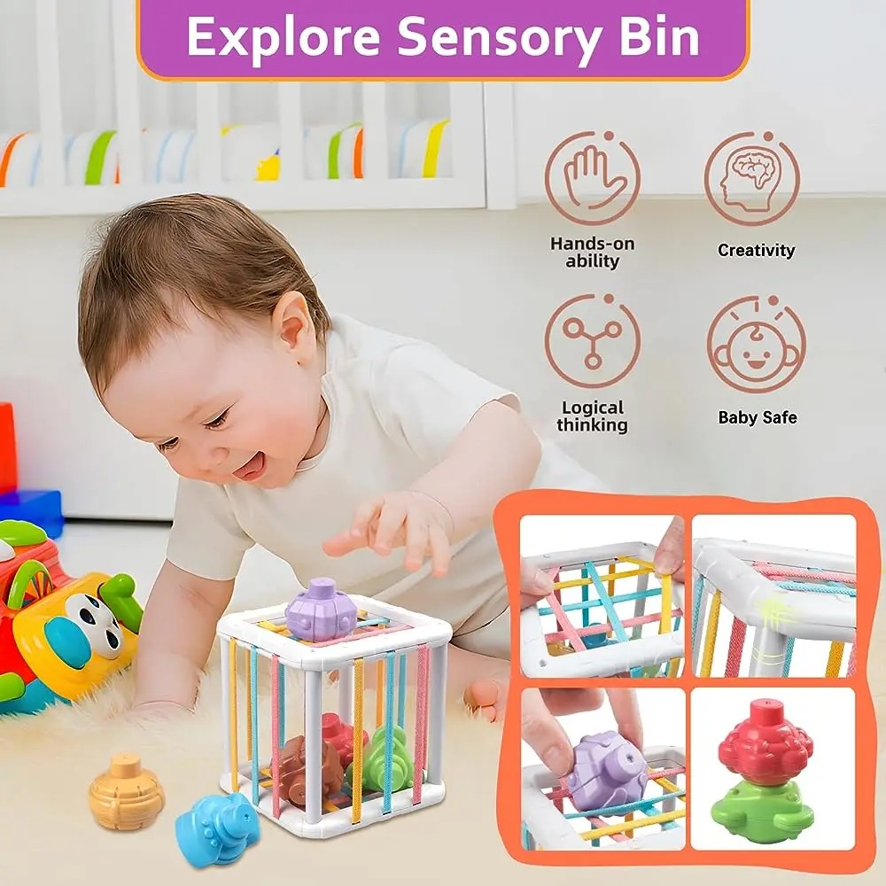 Cubo de Classificação de Forma - Kids Education Toys avaliação e preço