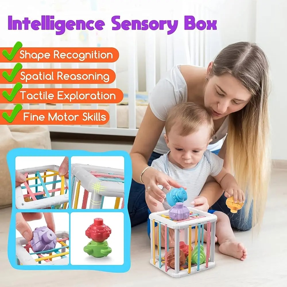 Cubo de Classificação de Forma - Kids Education Toys avaliação e preço