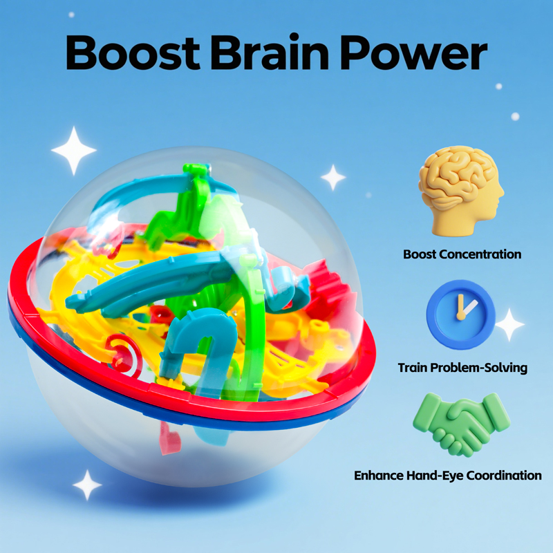 3d bola mágica labirinto céreb - Educational Globe For Kids avaliação e preço