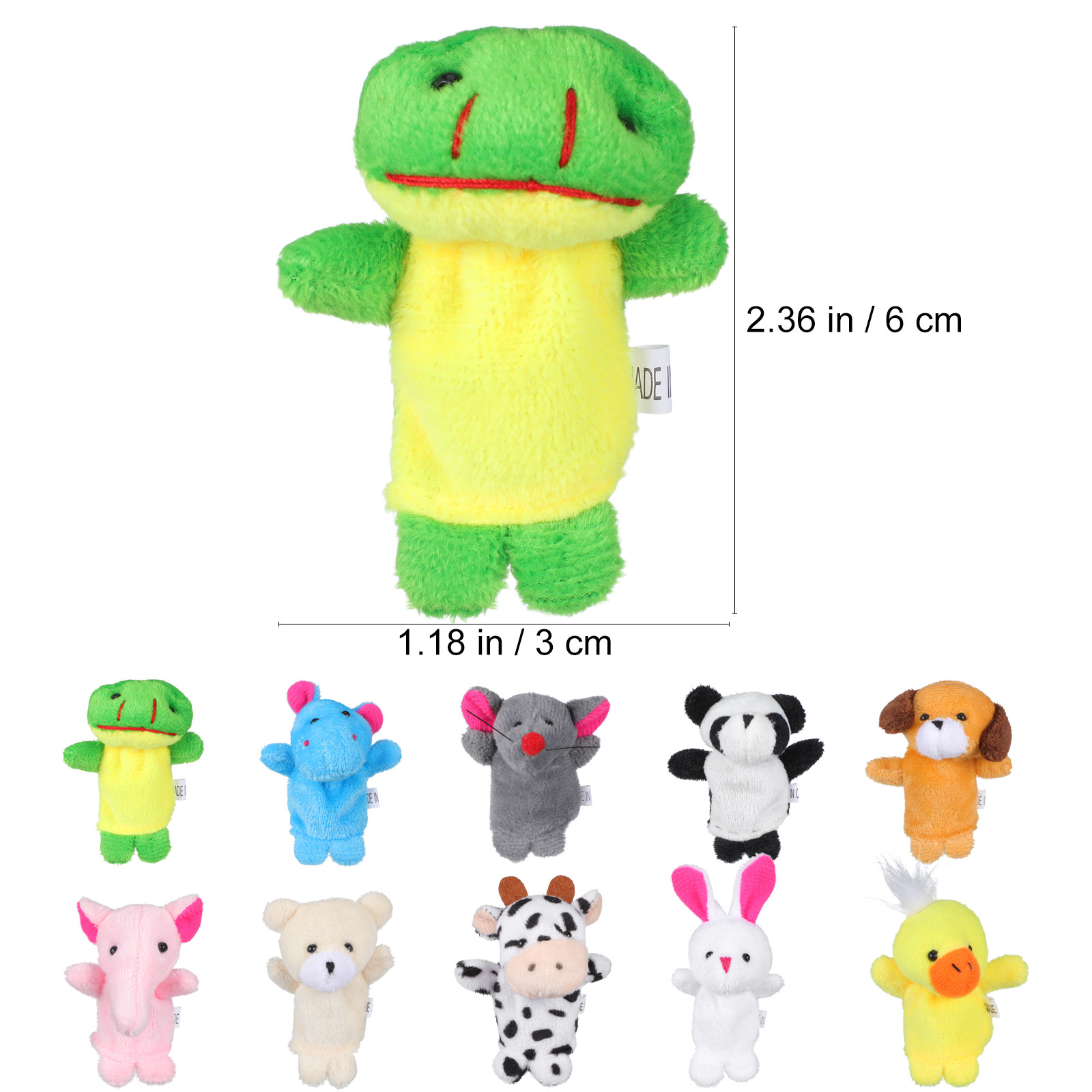 Conjunto de fantoches de dedo  - Kids Education Story avaliação e preço