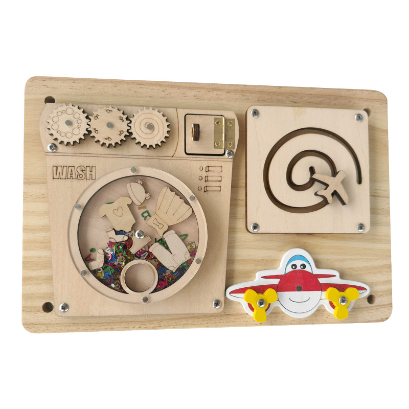 Montessori Busy Board Acessóri - Kids Education Usa avaliação e preço
