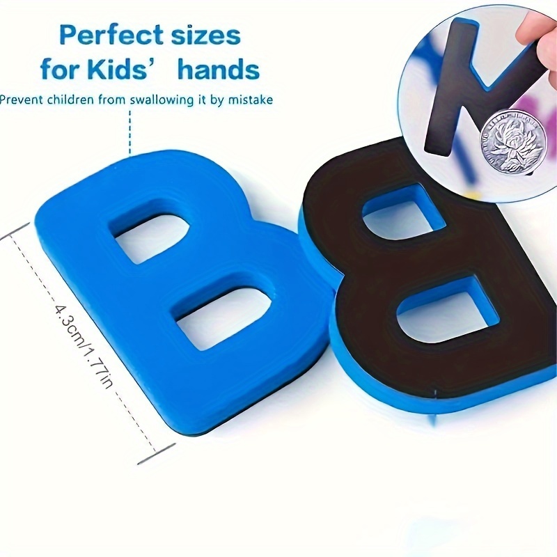 Adesivos magnéticos de letras  - Kids Education Alphabet Numbers avaliação e preço