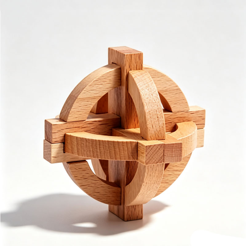 Quebra-Cabeça Clássico Luban L - Educational Globe For Kids avaliação e preço