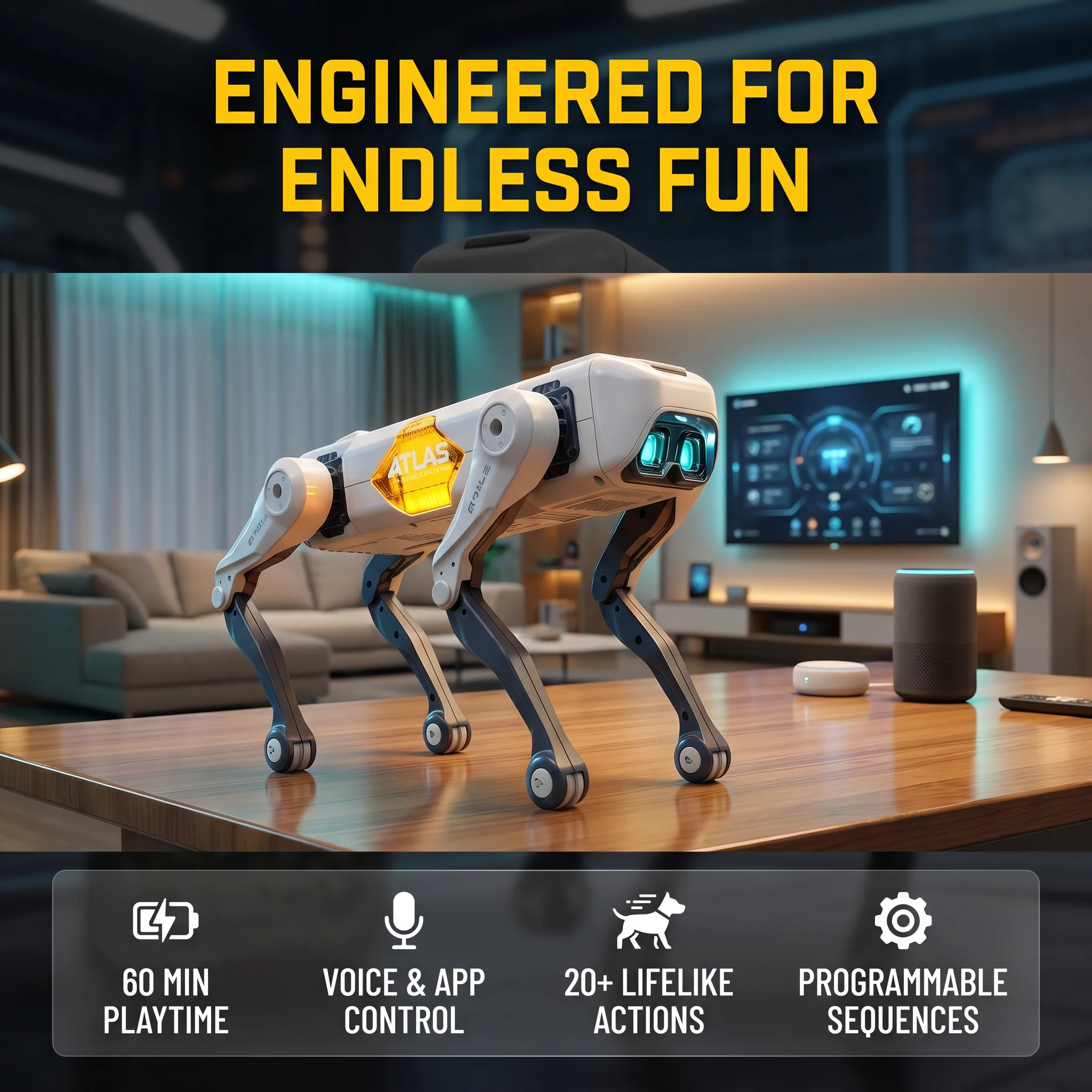 Cão Robô Inteligente com IA, C - Kids Education Toys avaliação e preço