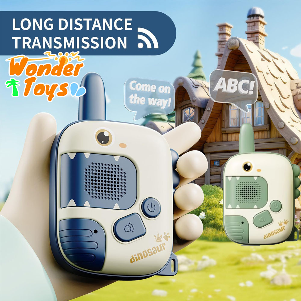 2 peças dinossauro walkie talk - Kids Education Mobile avaliação e preço